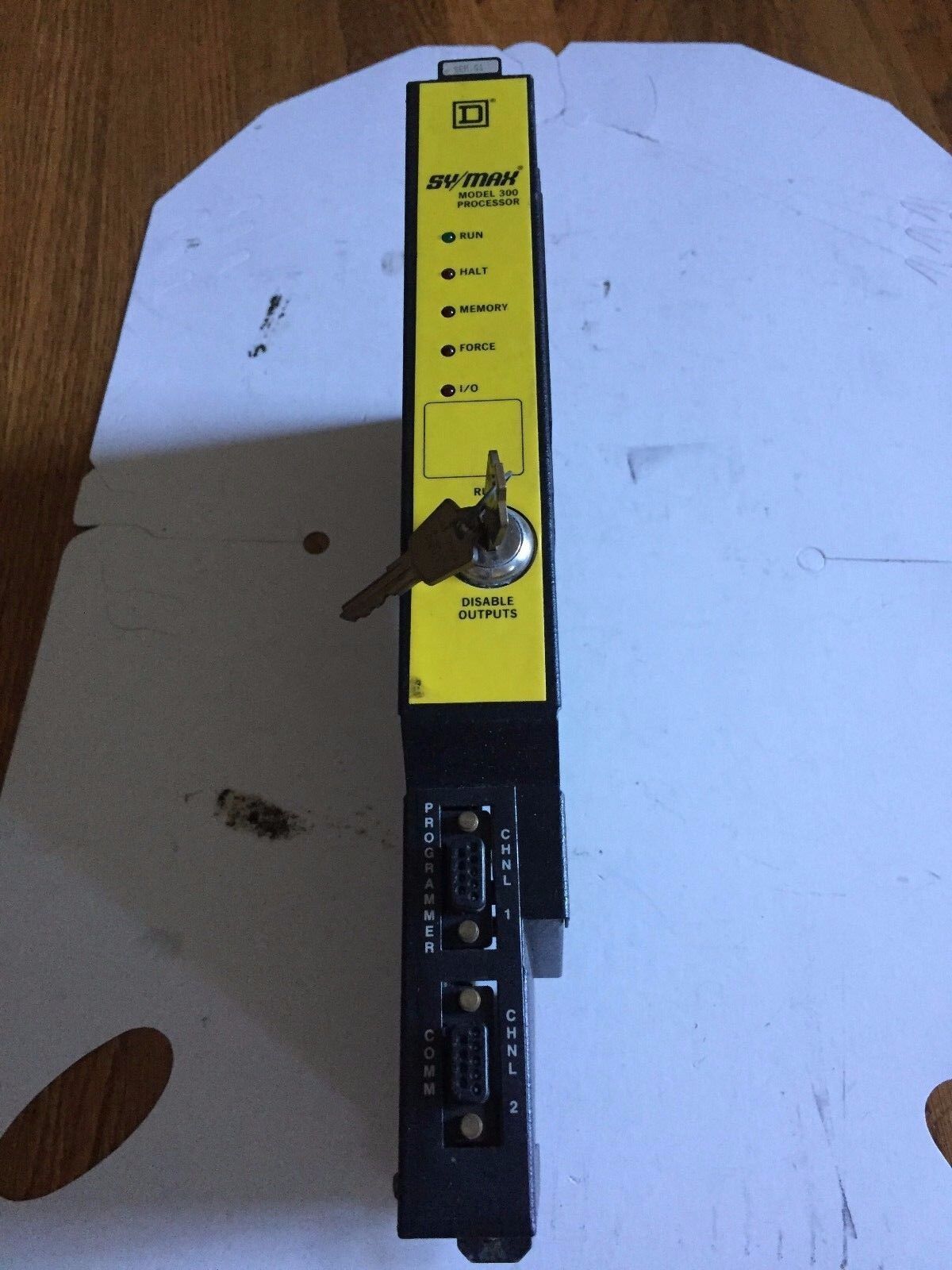 Squre-D 8997 Eq-5110-Mcp-21 Processor Sy/Max 300,8997Eq5110mcp21,Bb