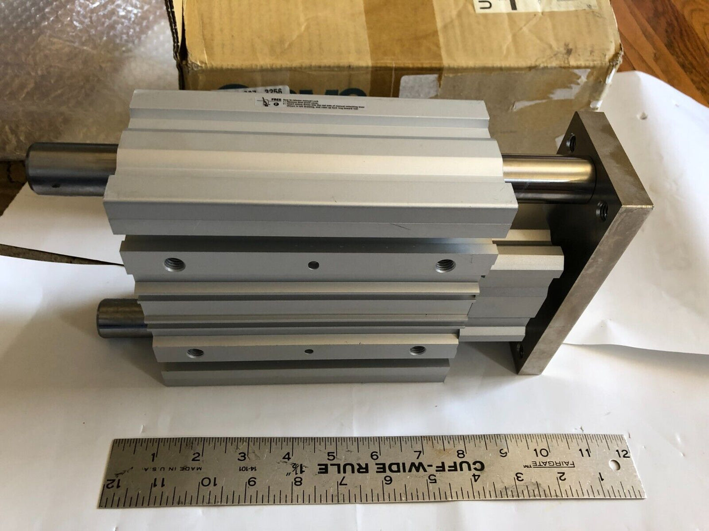 New Smc Mlgpm63tf-125-F Slide Cylinder,Smc Mlgpm63tf 125 F,An