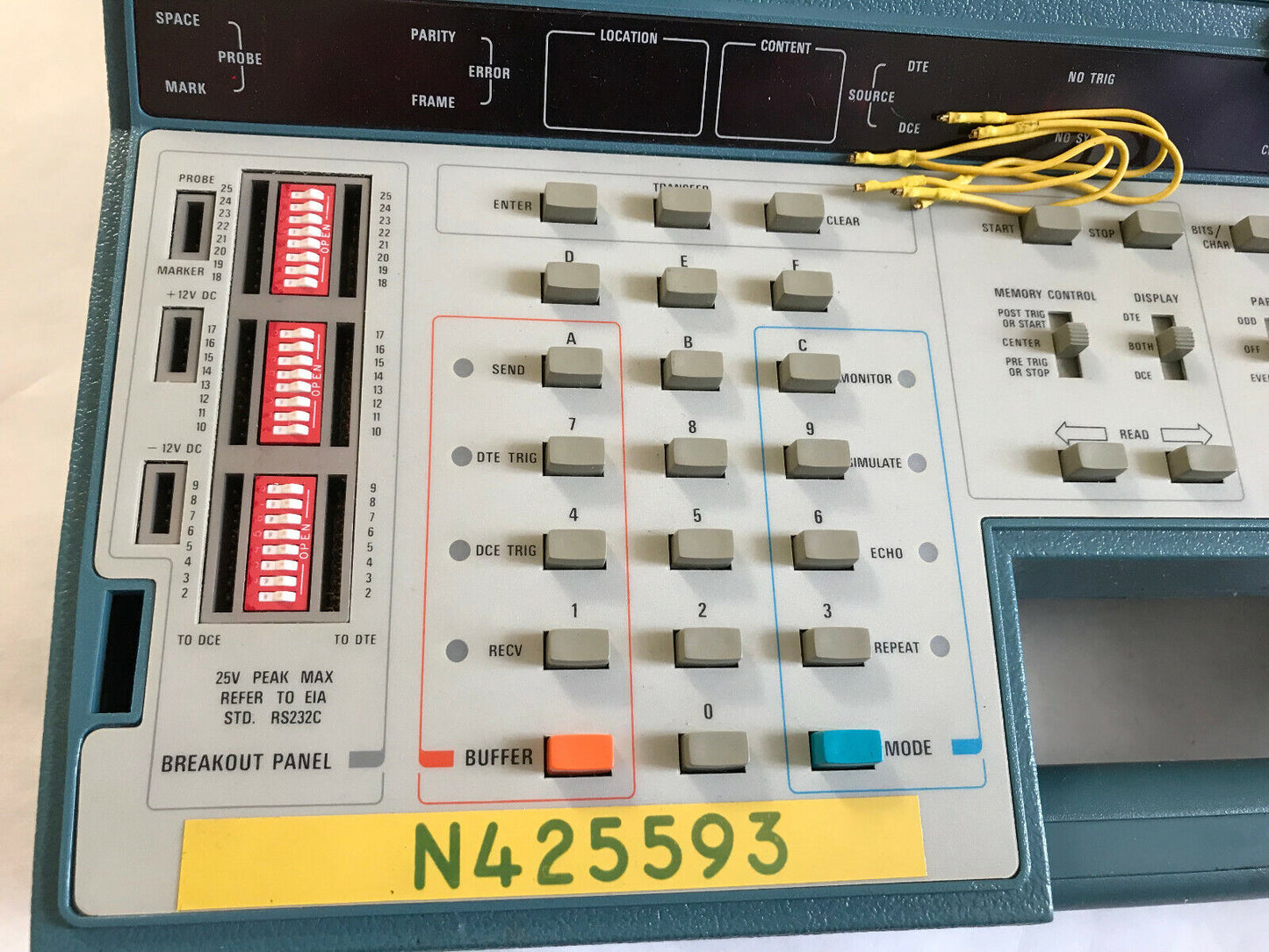 Tektronix 832 Data Comm Tester, 115/230 Vac,Tektronix 832,Sm
