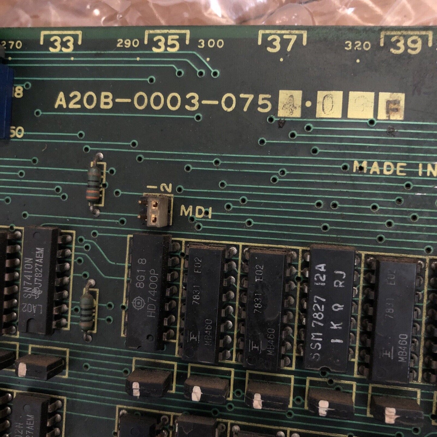 Fanuc A20b-0004-0500-20J,A20b-0003-0754-09F,A20b-0003-075,A20b-0003-0754 07E,Ct