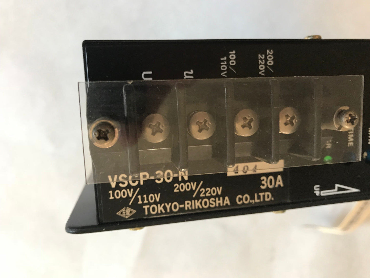 Riko Varitap Vscp-30-N Thyristor Ac Regulator,Proportional Controller Tokyo,Sa