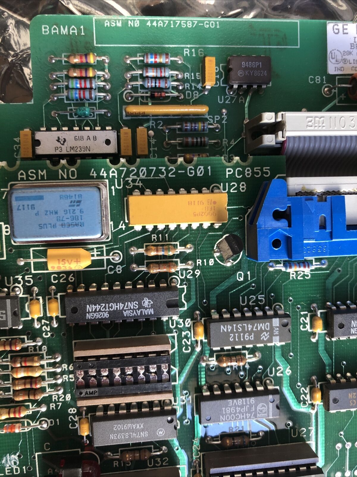 Ge Fanuc Ic600bf949m,44A720732-G01 Module,28K Ascii Ser 6,44A717587-G01,Fg