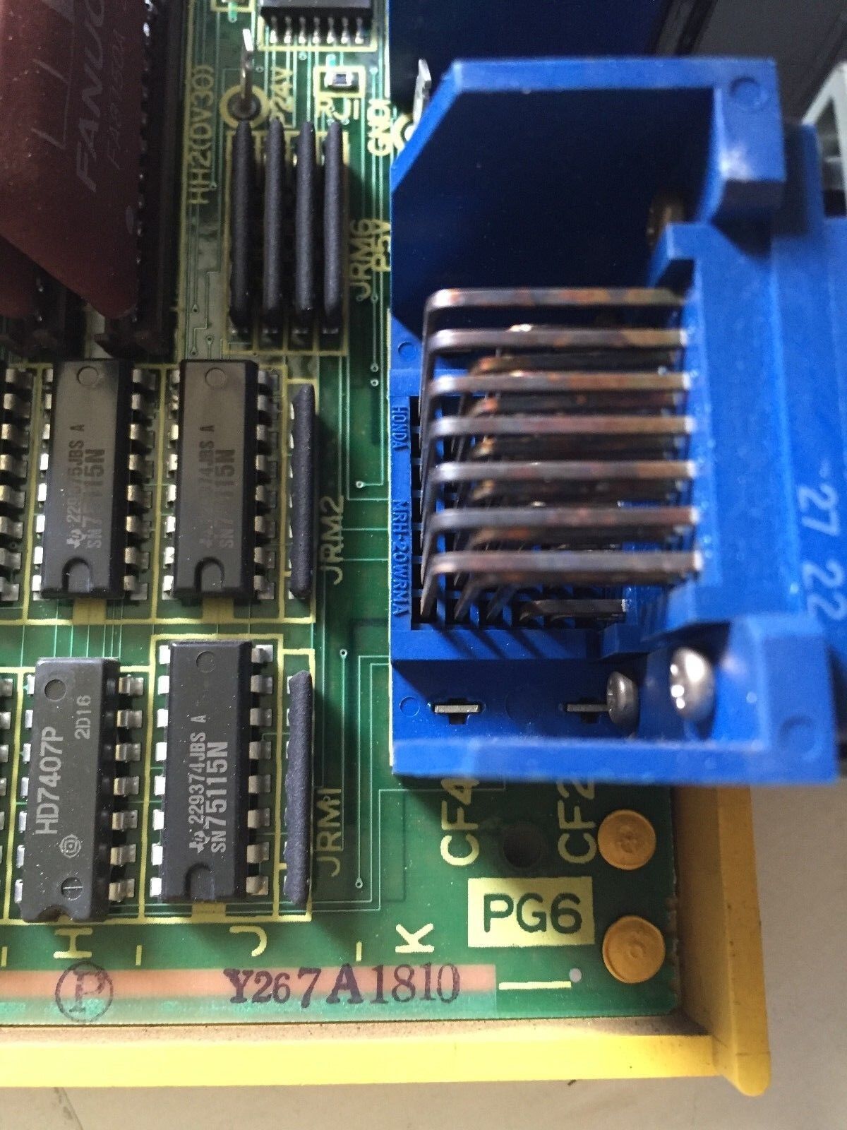 Fanuc A16b-2200-0290/06C, A16b-2200-029 Analog Servo I/F Board 100230,Fc