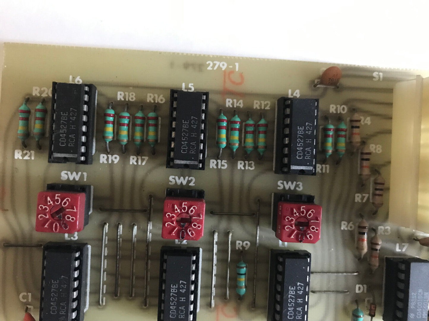 Introl 279-1 Introl Design 2791 Robotic Servo Circuit Board 305-3A,St