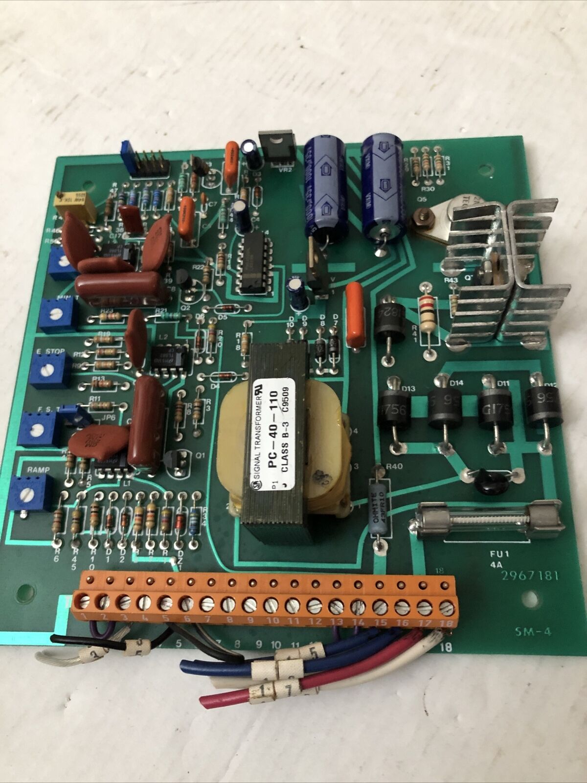 Sperry Instruments 2967181 Pc Board,Ct