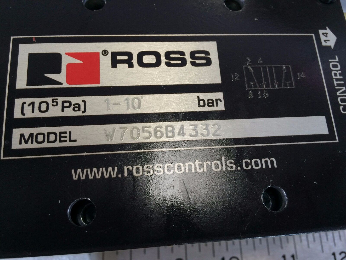 New Ross W7056b4332 Valve,Eg