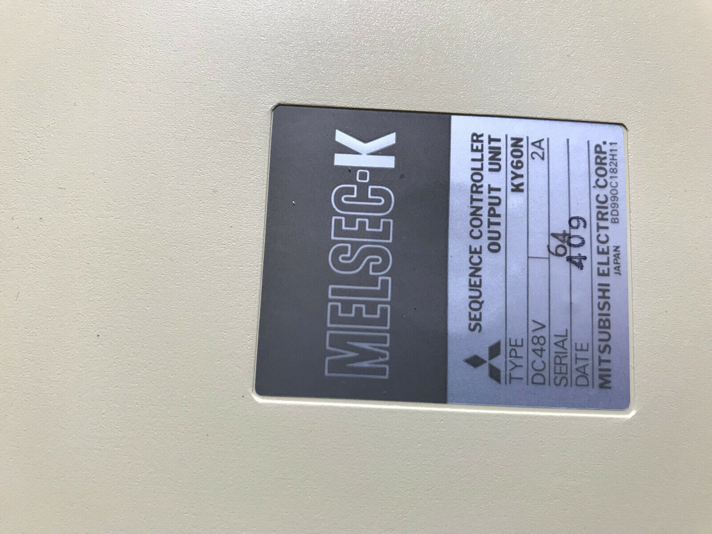 New Mitsubishi Ky60n Sequence Controller Output Unit,Bd625a755g52,Ad