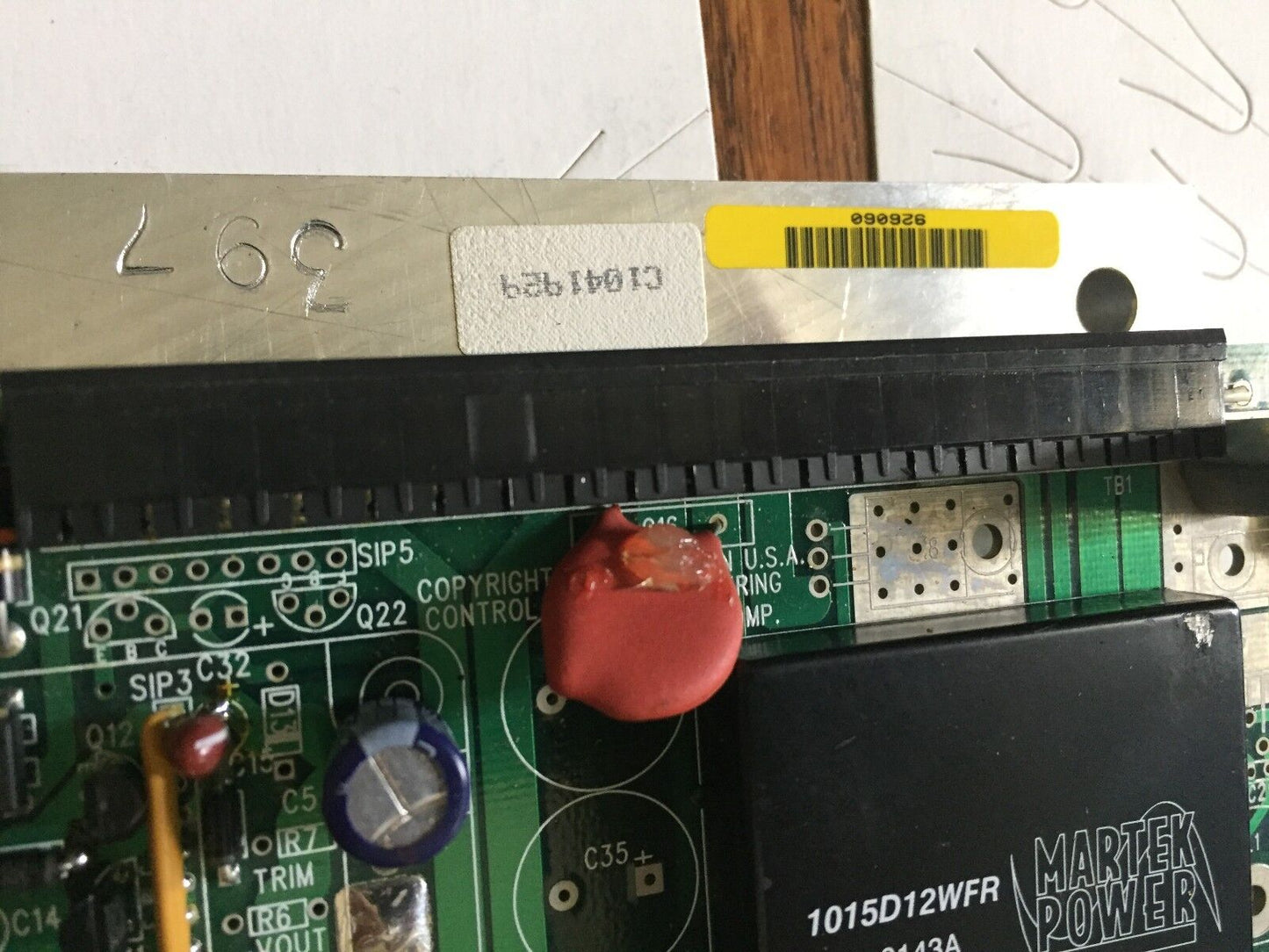 Control C1041929 Engineering Cdi 1015D12wfr Board Industrial Control System,Tf