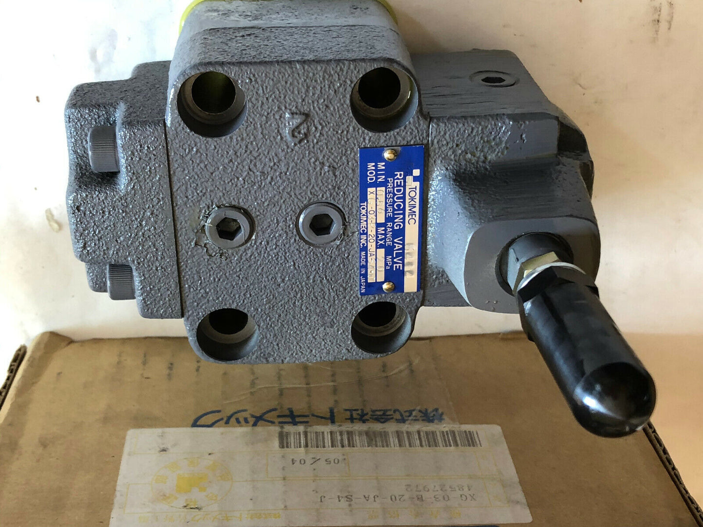 New Tokimec Xg-03-B-20-Ja-S4-J Reducing Valve,Fg