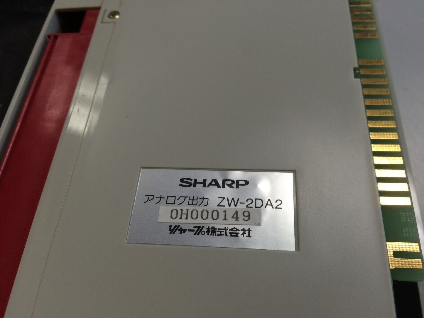 New Sharp Zw-2Da2,N5517nc-39 Analog Output Plc Module,5805-70125,Zw-2 Da2,Co