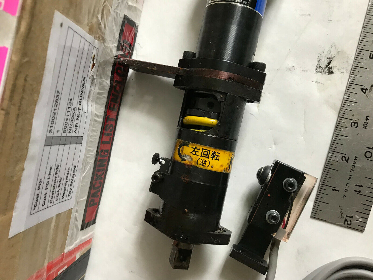 Giken Kogyo Nr-30Ka Pat No 460519 Nutrunner Motor Nut Runner ,Sf