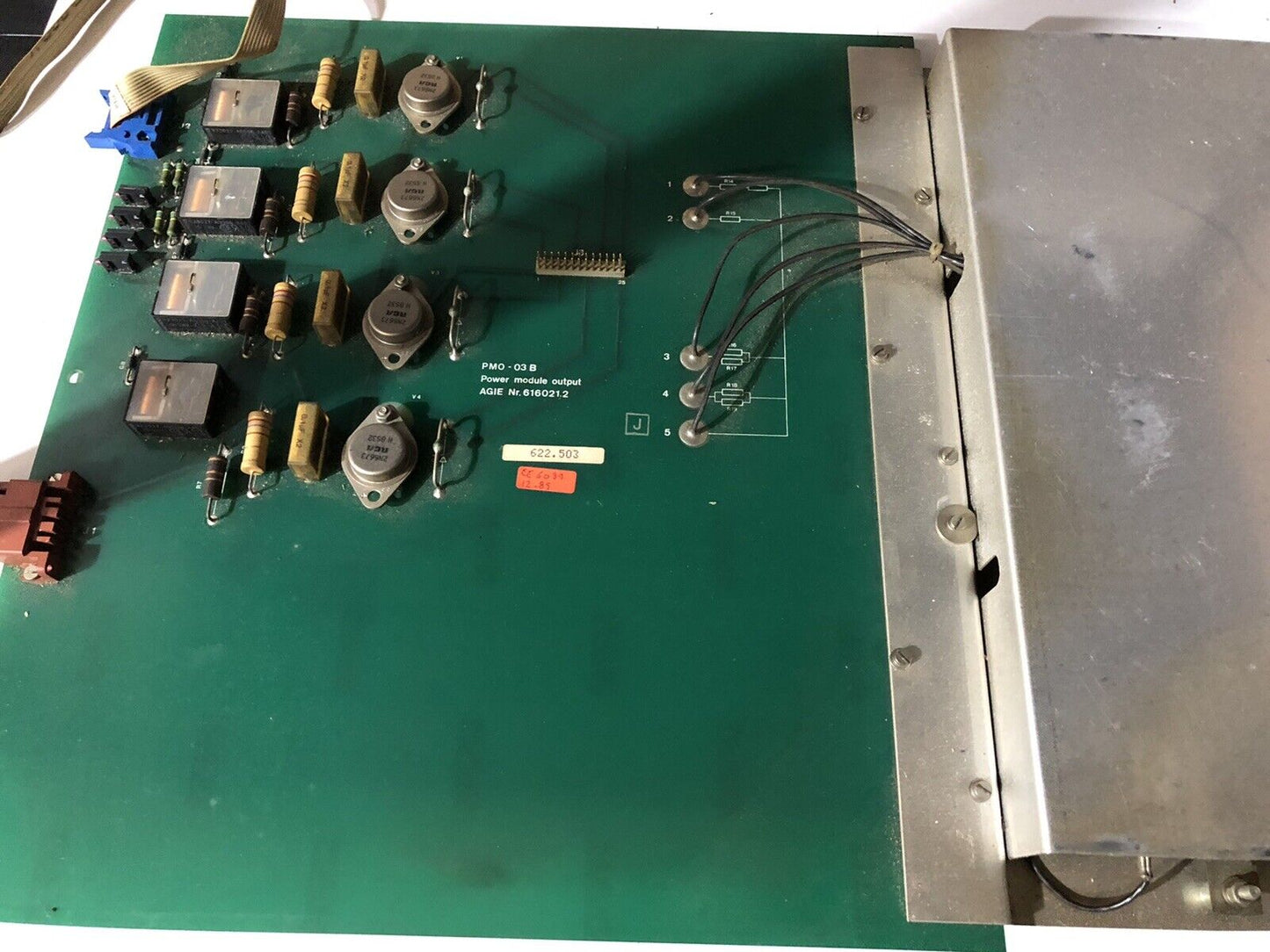 Agie 616021.2 Pcb Board Pmo-03 B Power Module Outlet Nr. 616021.2,622.503,To