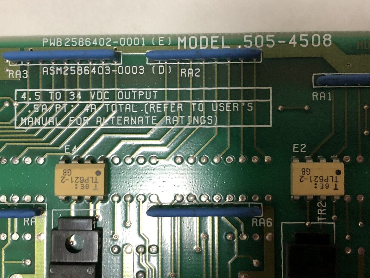 New Siemens Module Pwb 2586402-0001 Digital 505 8O 0.5A Seimens 505-4508,Eg