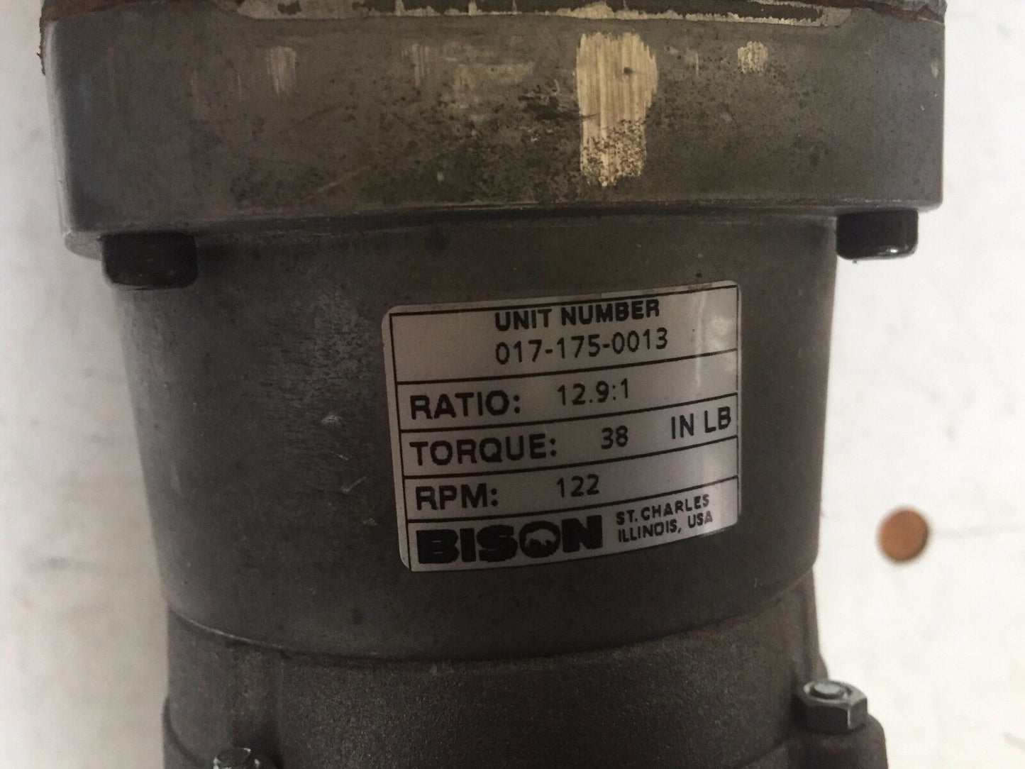 Bison 151-640-1016,017-175-0013 Ac General Purpose Motor, 460V,Cw
