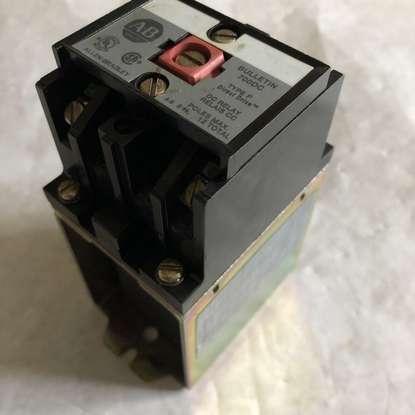 Allen Bradley 700Dc-P200z24 A,700Dc Control Relay 24V Coil Type P, Eb