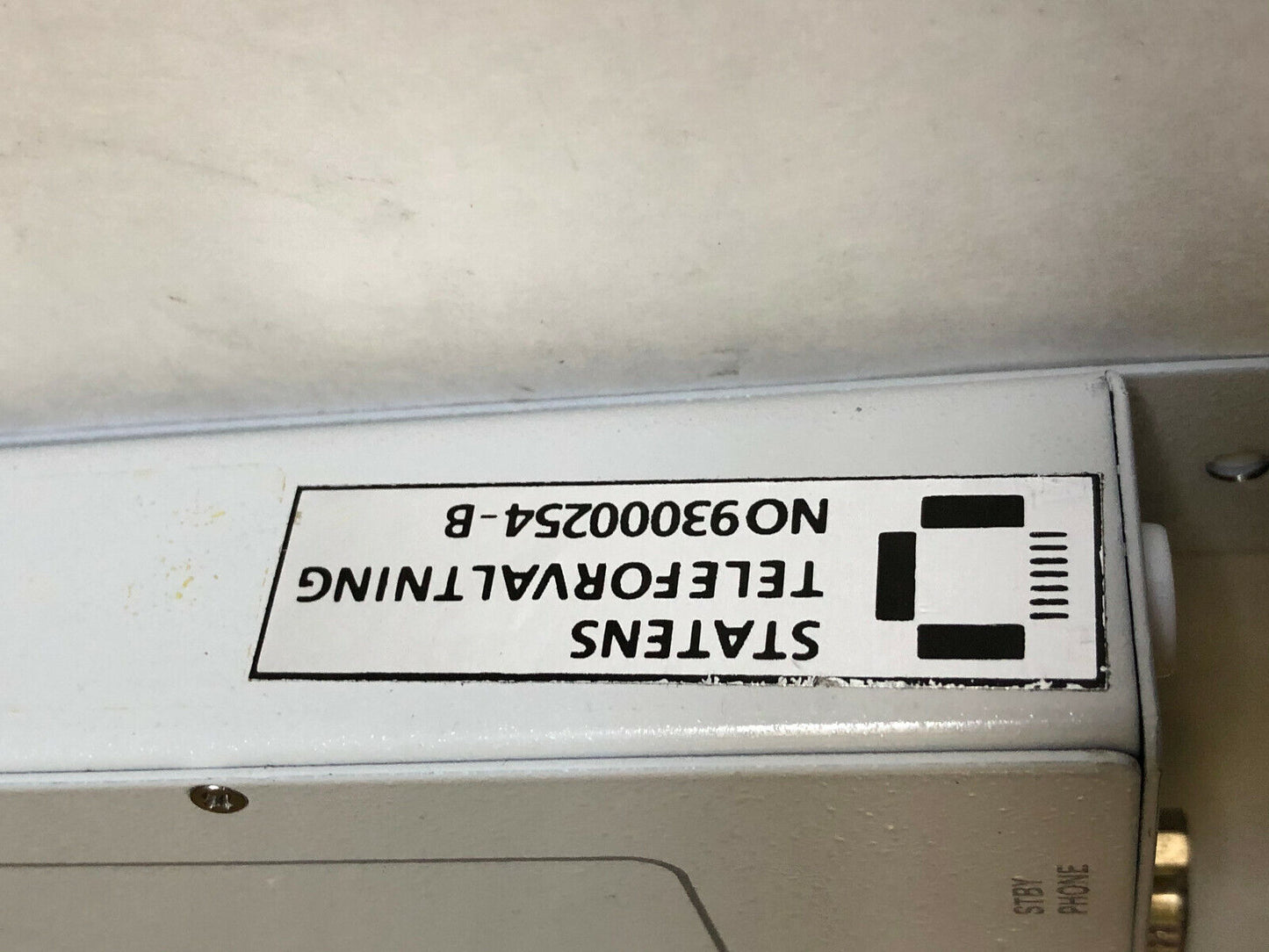 New Stentofon No 93000254-B Network Interface Pnci Norway Ver 1009400100,Ev