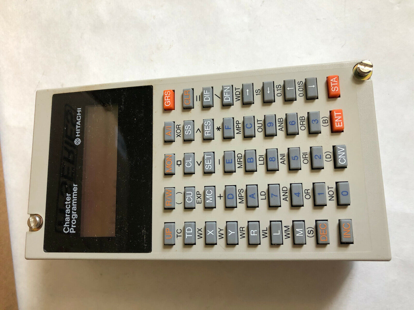 Hitachi Character Programmer,Character Lcd,1693-301 Audio,Pgm-Chh 25Aec,Bw,Cn