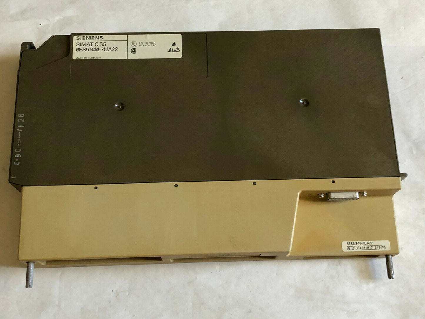 Siemens 6Es5 944-7Ua2,6Es5-944-7Ua22,115U,944Cpu,6Es5816-1Aa11,6Es5 816-1Aa11,Cg