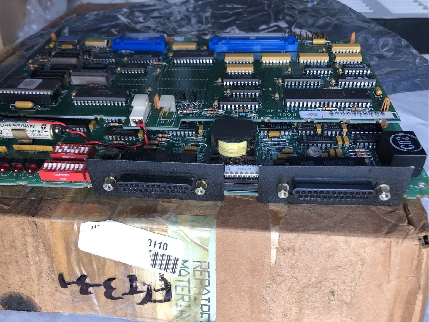 Ge Fanuc Ic600bf949m,44A720732-G01 Module,28K Ascii Ser 6,44A717587-G01,Fg