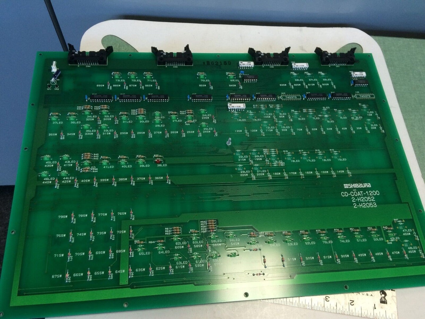 New Shibaura Cd-Coat-1200, 2-H2052 2-H2053 Operator Interface Panel,Ch