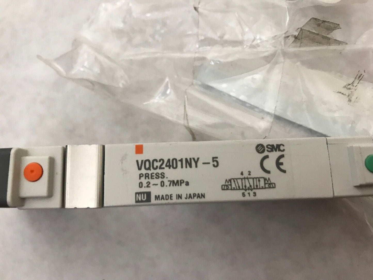 New Smc Vqc2401ny-5 Solenoid Valve 0.2-0.7 Mpa ,Room5