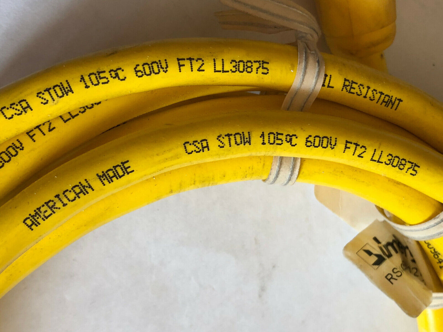 Robotic Rsrk 301-641/12Ft, Machine Cable Assembly Cordset Lumberg 909641,Ew