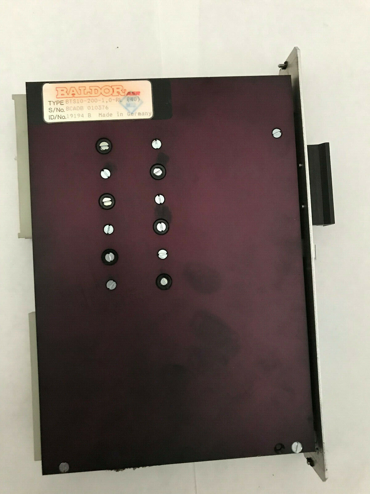 Baldor Bts10-200-1,0-Rl (40),19194 B,16408B-012 Baldor Bts 10 Baldor Asr,So