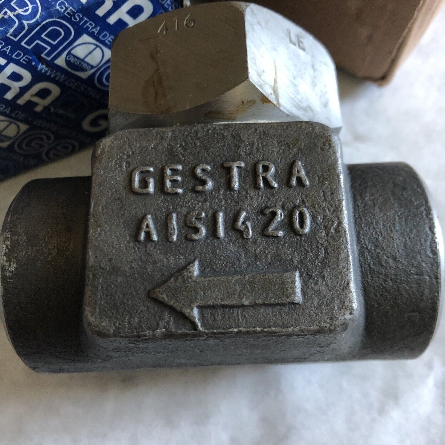 1” Gestra Dk 57H Dn 25 Flowserve Thermodynamic Steam Trap,Class 600,Ais1420,Bt
