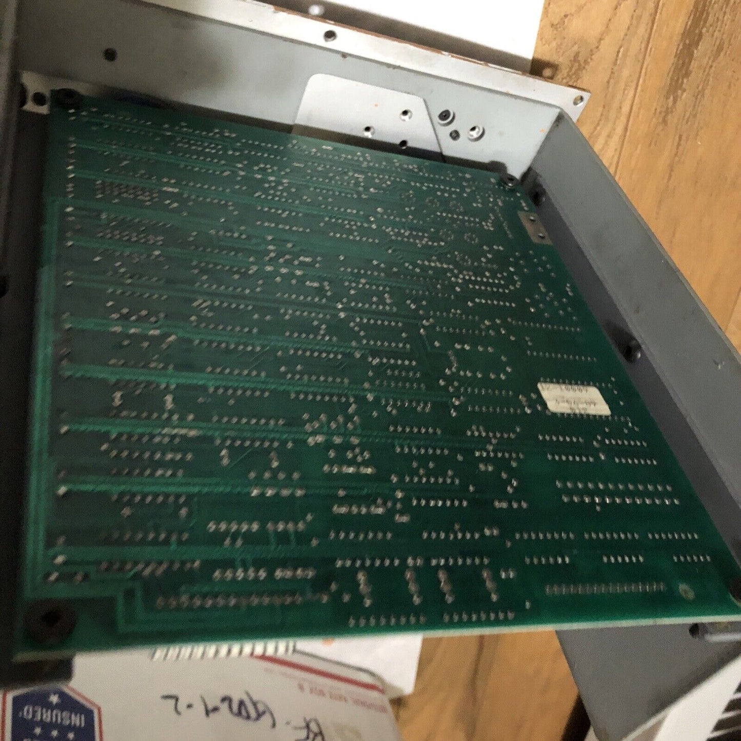 Olofsson 12-10009 3-06-89 Tool Control Board, 12-12001 Rev A Diameter,Depth,Bf
