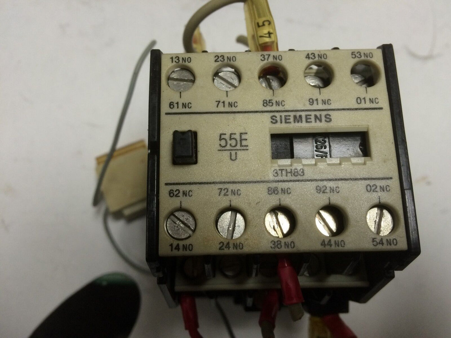 Lot 2 Siemens 3Th8394-0A Contactor 3Th83 94-0A,3Th83 94-Oa,3Th83,55E 110Vcoil,Sd