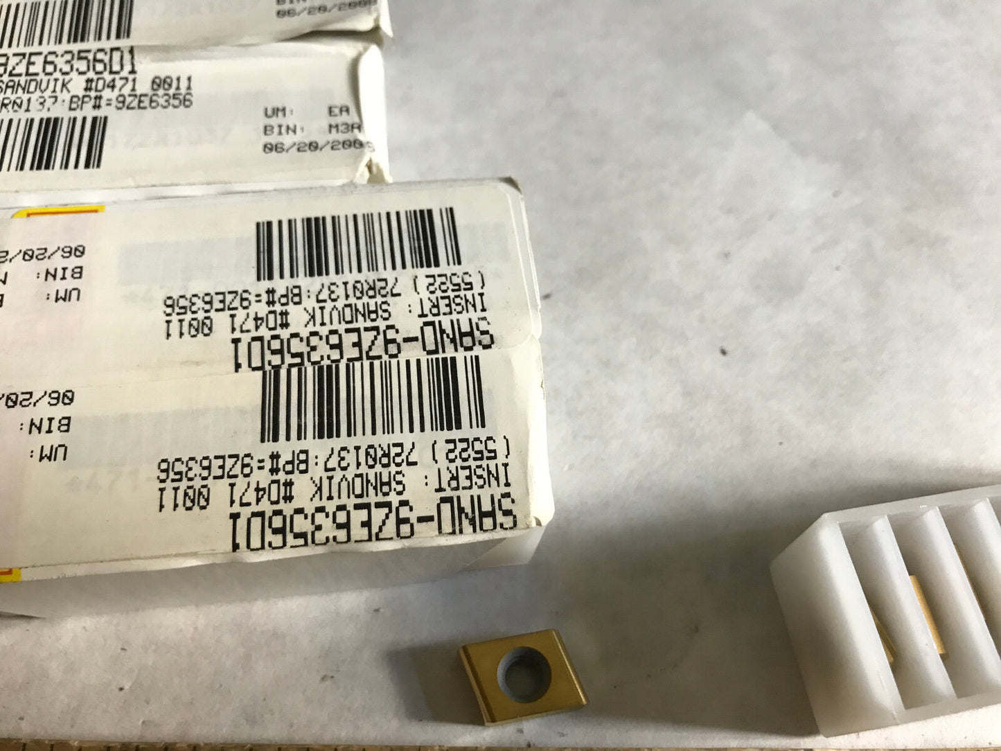 Lot 50 Sandvik 4710011,72R0137 Carbide Inserts Sand-9Ze6356d1,Eq
