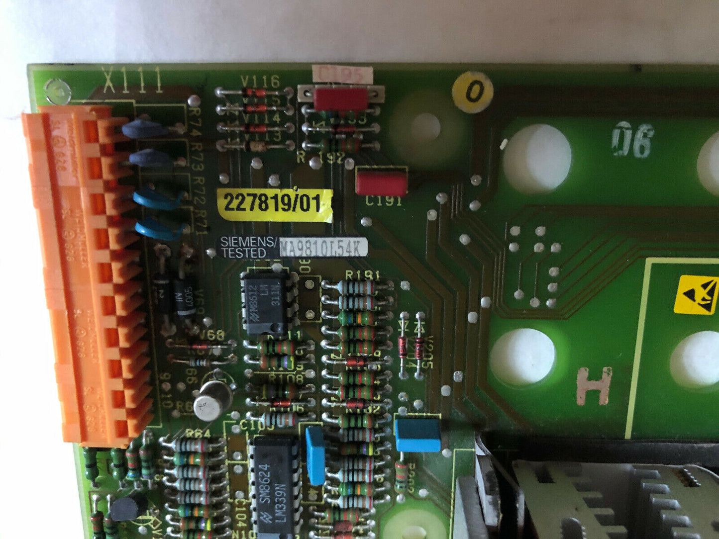 Siemens 6Sc6100-0Ga69,462 010.9060.69 Tuv,C98043-A1304-L1-04,Ma9810l54k,Db
