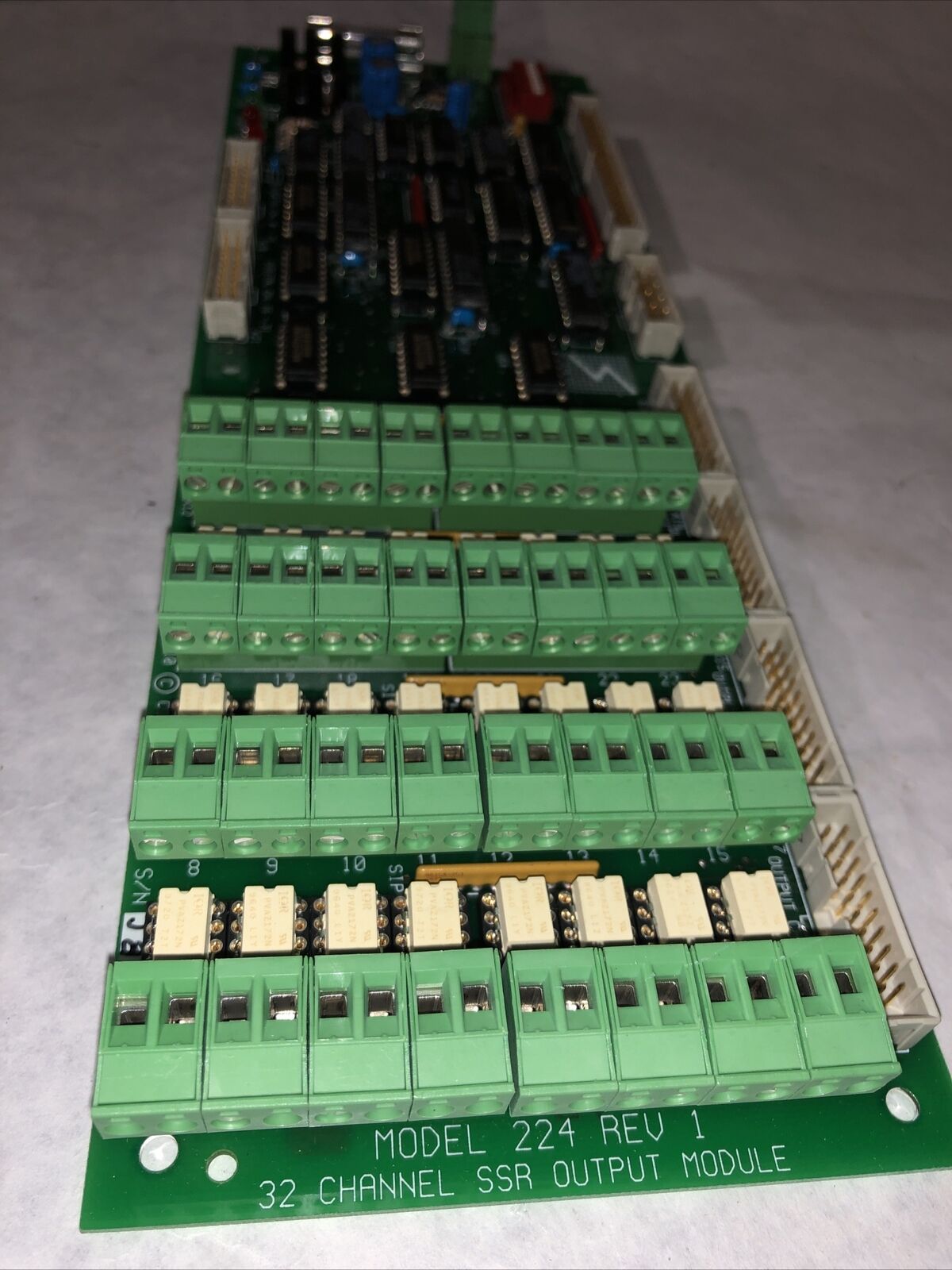 Sciemetric Multiplexer Analog Interface 224 Rev1 32 Channel Ssr Module,Fg