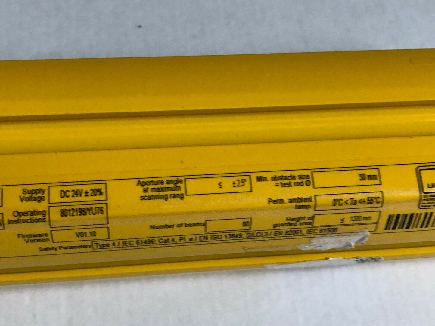 New Sick Xc40s-1203A0a00aa0 Safety Light Curtain 24Vdc,1 204 118,Su