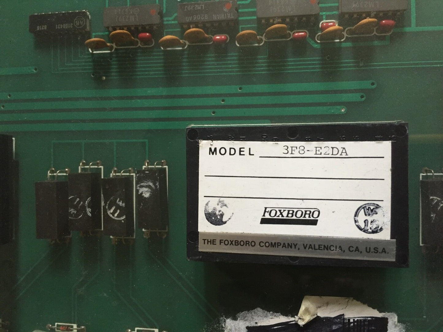 Foxboro 3F8-E2da,S3011zt Board Octal Hi Level Digital Input,Sn