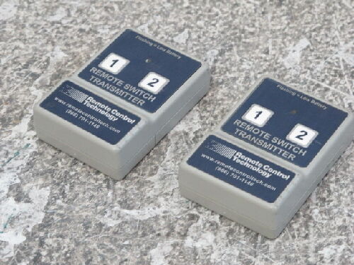 Lot 2 Remote Technology Remote Switch Transmitter 95 Sub E Fcc Regulations,Er