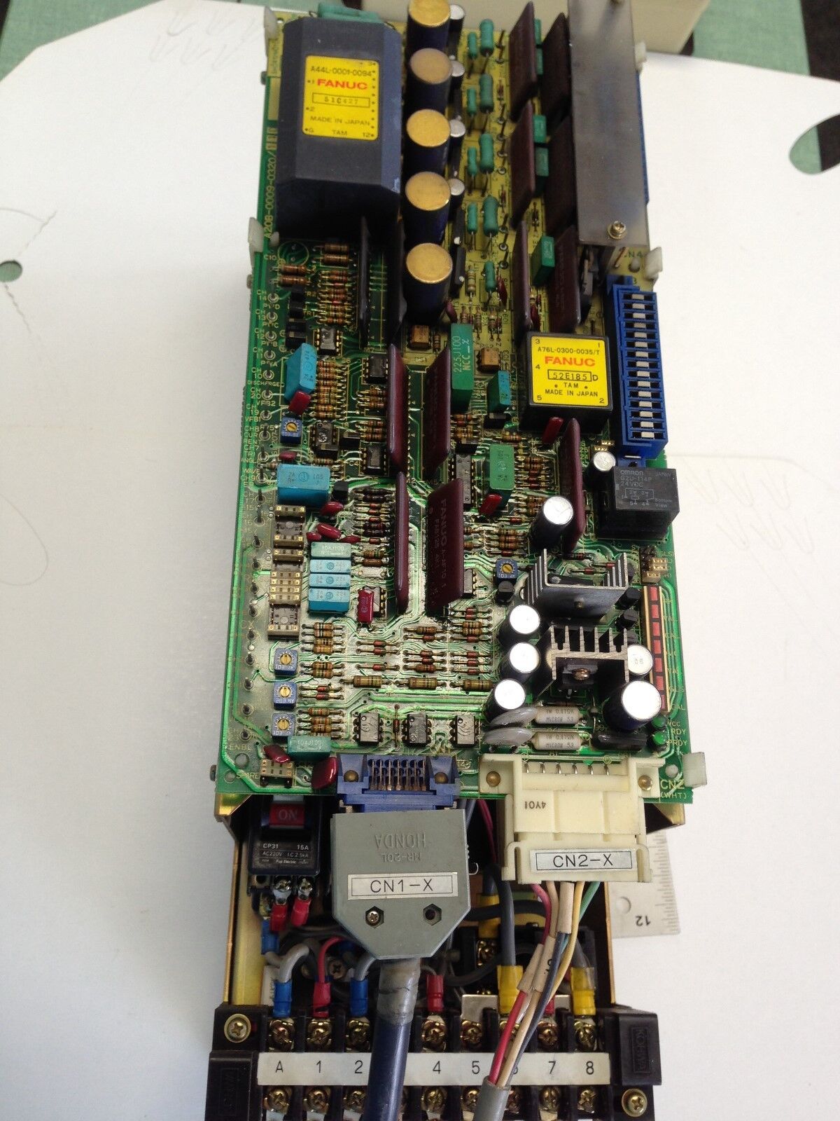 Fanuc A06b-6047-H002 Velocity Control Unit P540819, A20b-0009-0320 /11D,Av