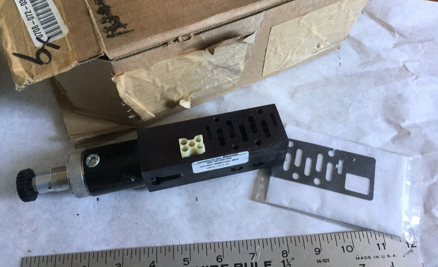 Rexroth 262-180-300-1K0,262-180-300-1Ko Pneumatic Valve Manifold 5599/2,Te,Ao