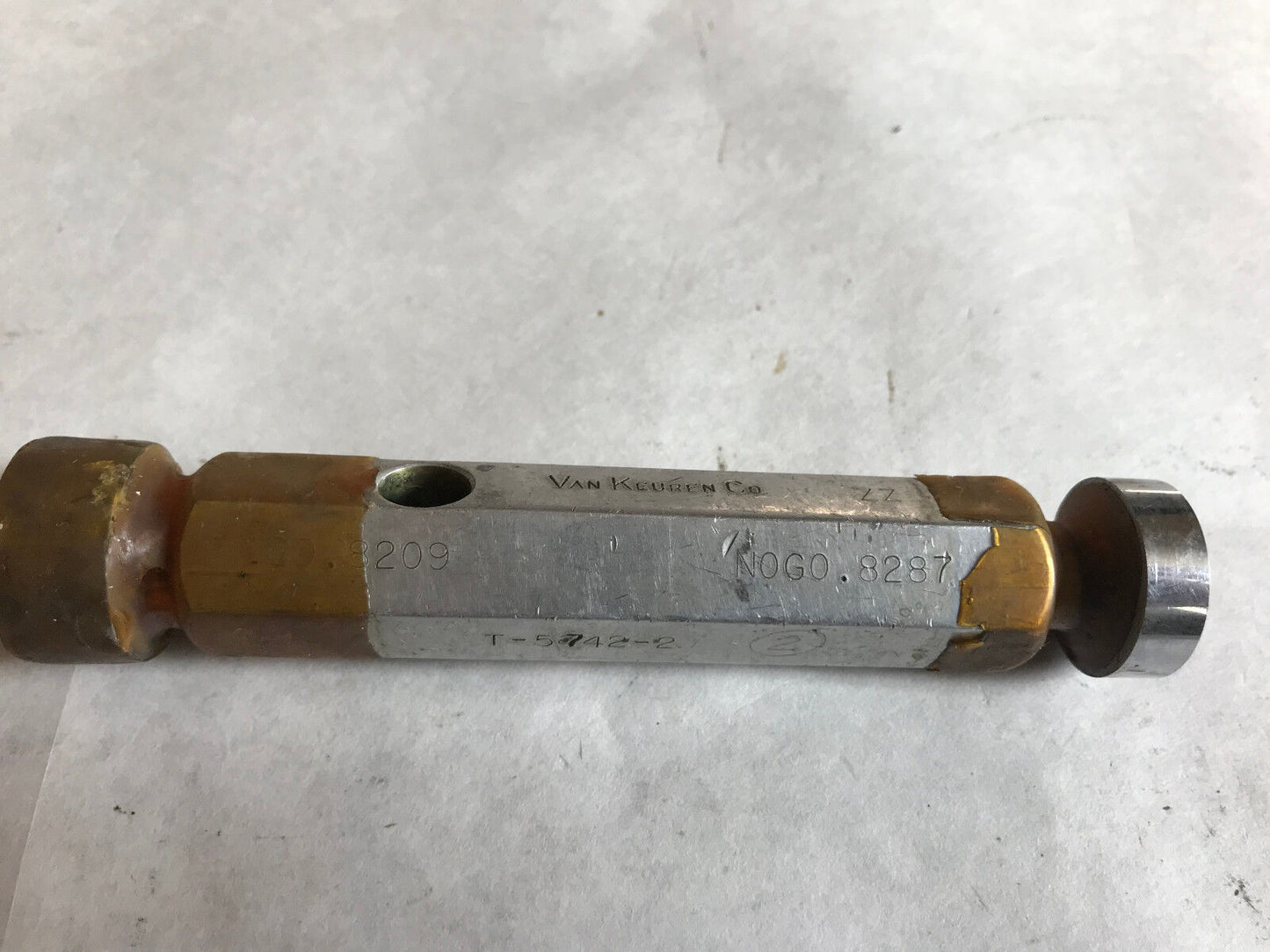 The Pipe Machinery 8209,8287 Go No Go Plug Gauge Inspection Gage .8209 .8287,Ag