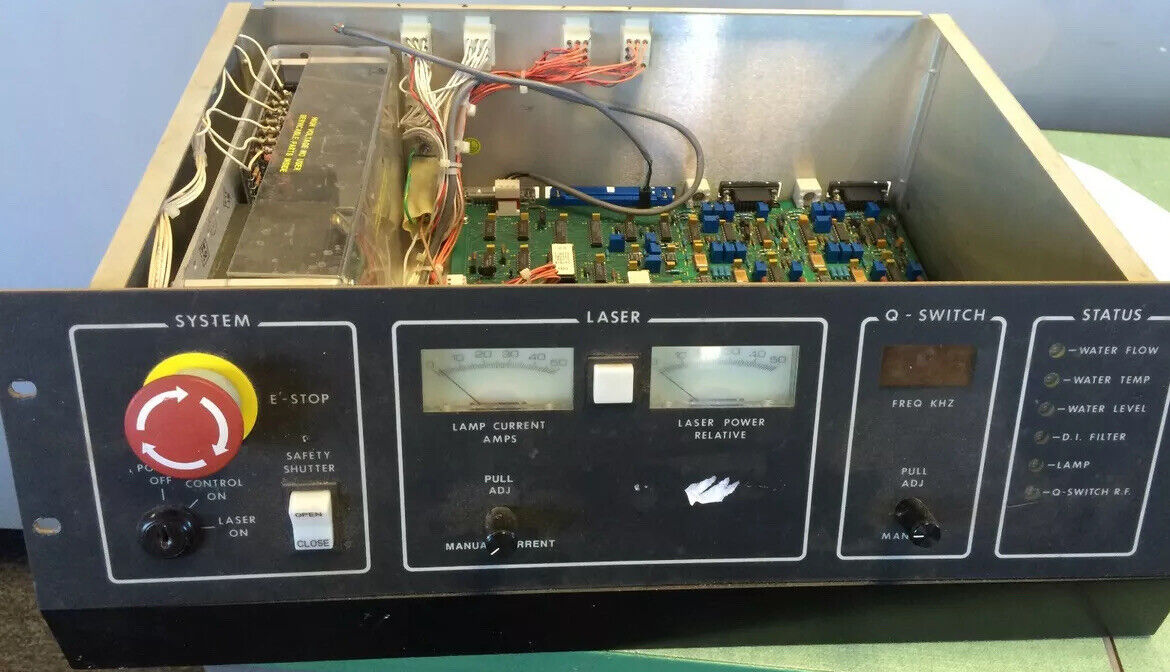Laser Power Conditioner Pt # 227250 Rev D Script 75, Maxwell, Tjs,Bn