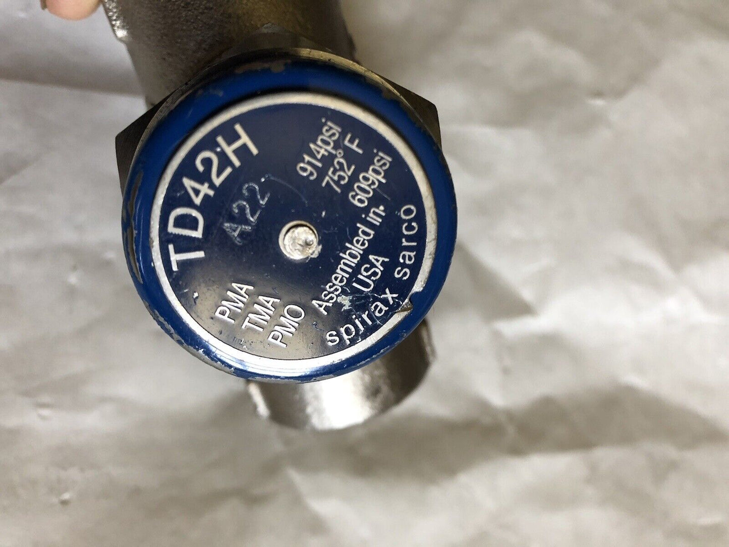 Spirax Sarco Td42h W/ Blowdown Valve Thermodynamic 3/4” Steel Steam Trap,Bk