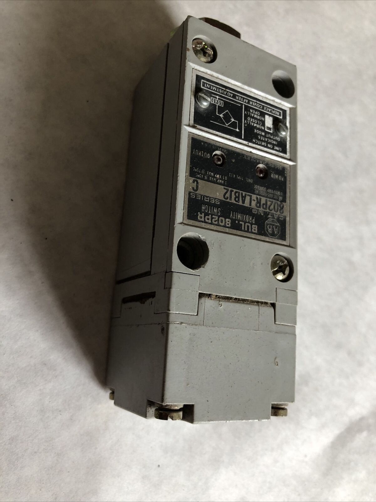 Allen Bradley 802Pr-Labj2, Ac, Ls Top Sn, 13Mm, Conduit Coupler,Db