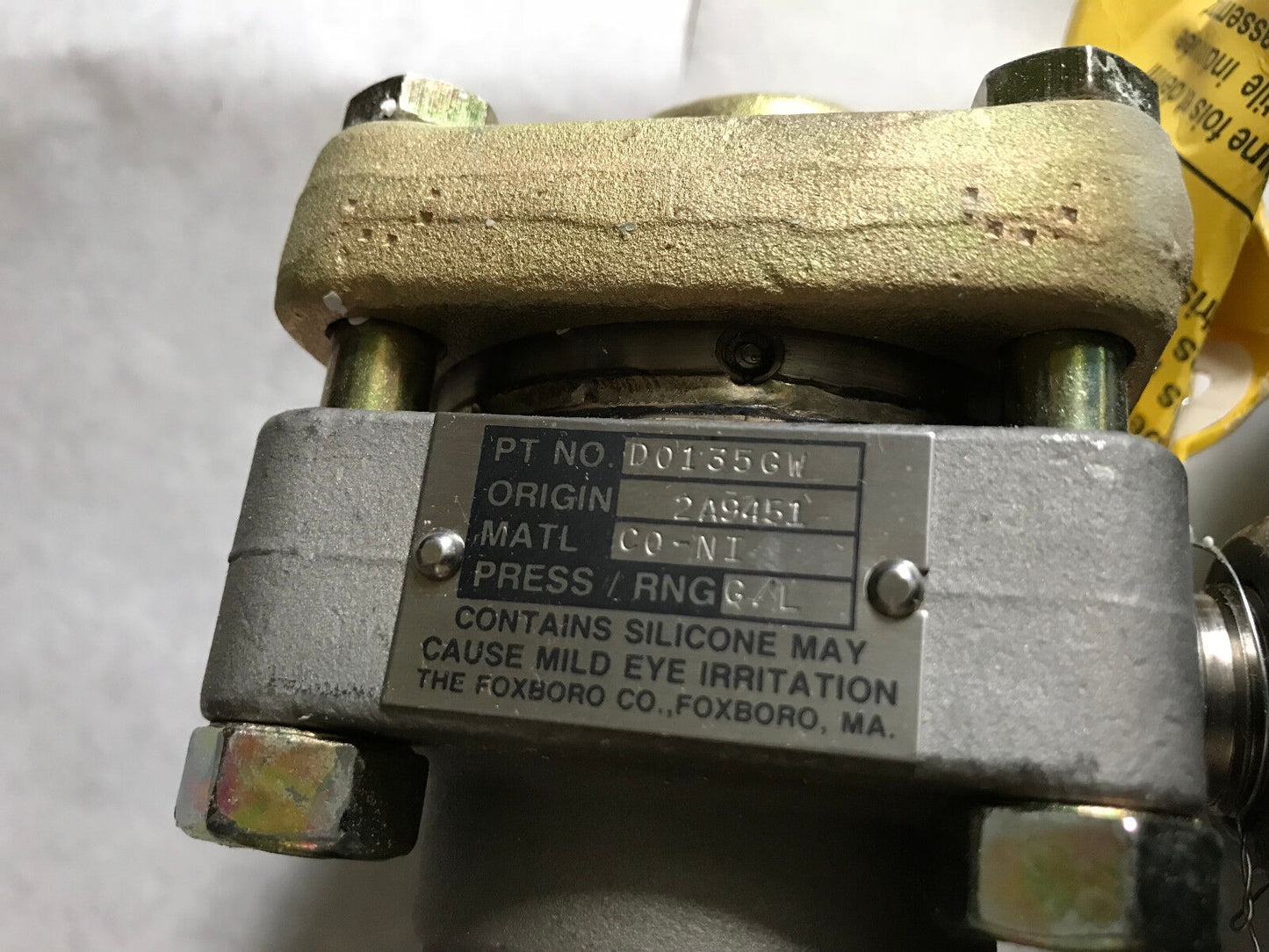 Foxboro 821Gm-Hk1nl2-Am,D0135gw,821Gm Electronic Gauge Pressure Transmitter,Eq