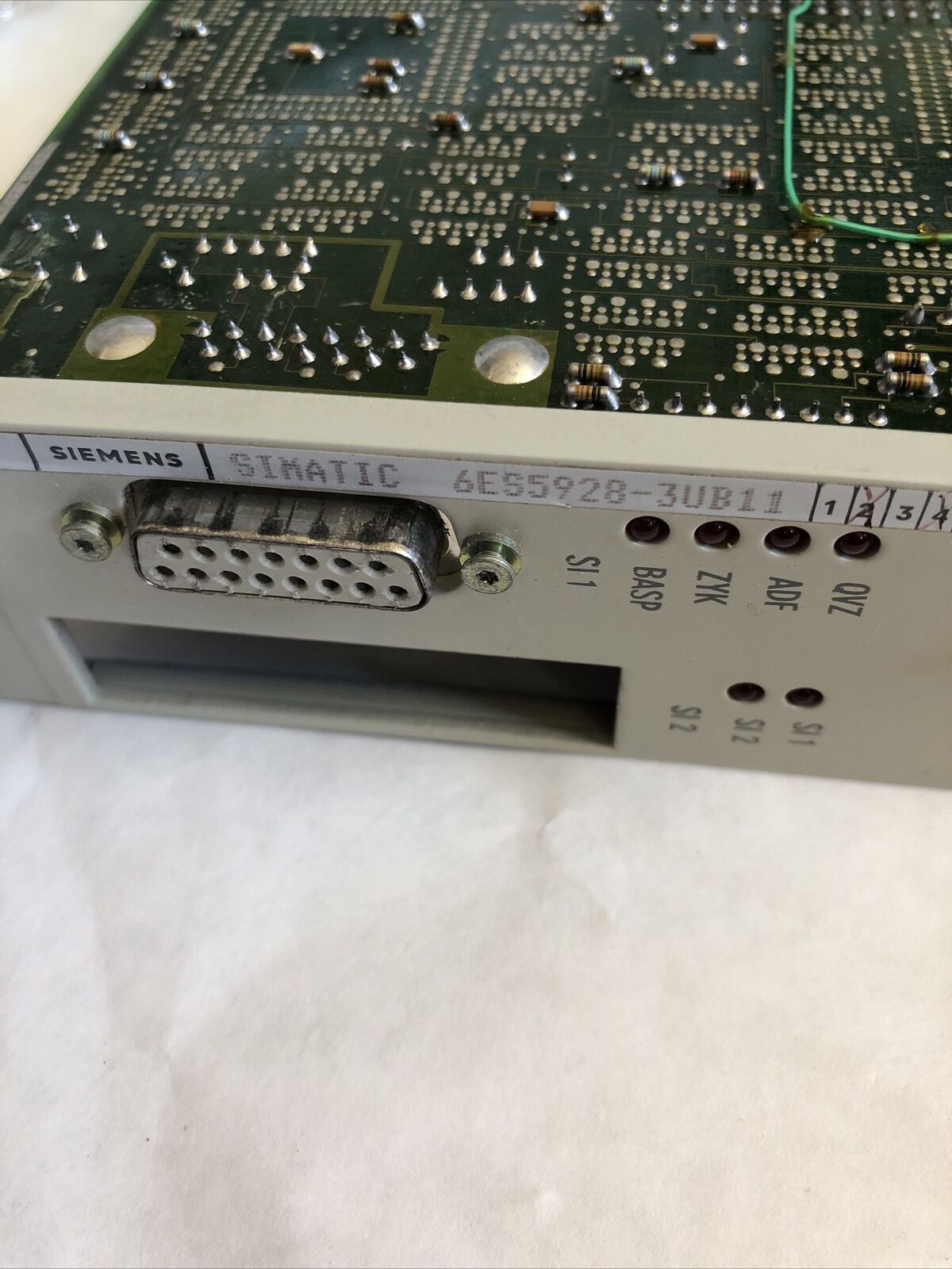 Siemens 6Es5928-3Ub11,S5 Plc Processor Simatic 6Es5377-0Aa32 6Kkb Ram,Fe