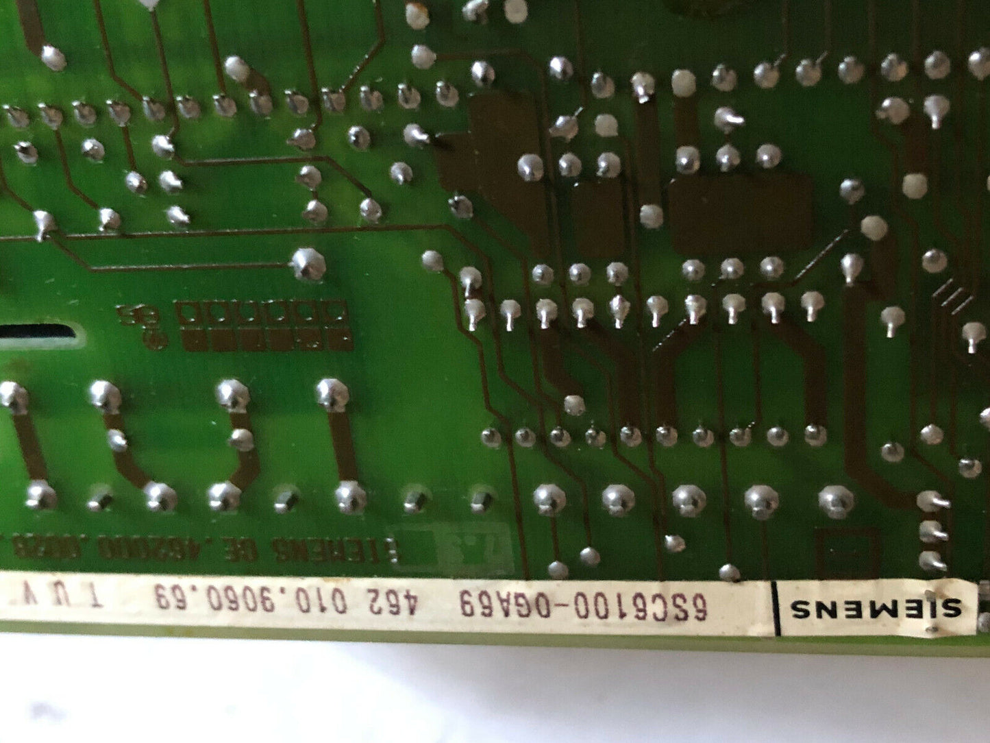 Siemens 6Sc6100-0Ga69,462 010.9060.69 Tuv,C98043-A1304-L1-04,Ma9810l54k,Db
