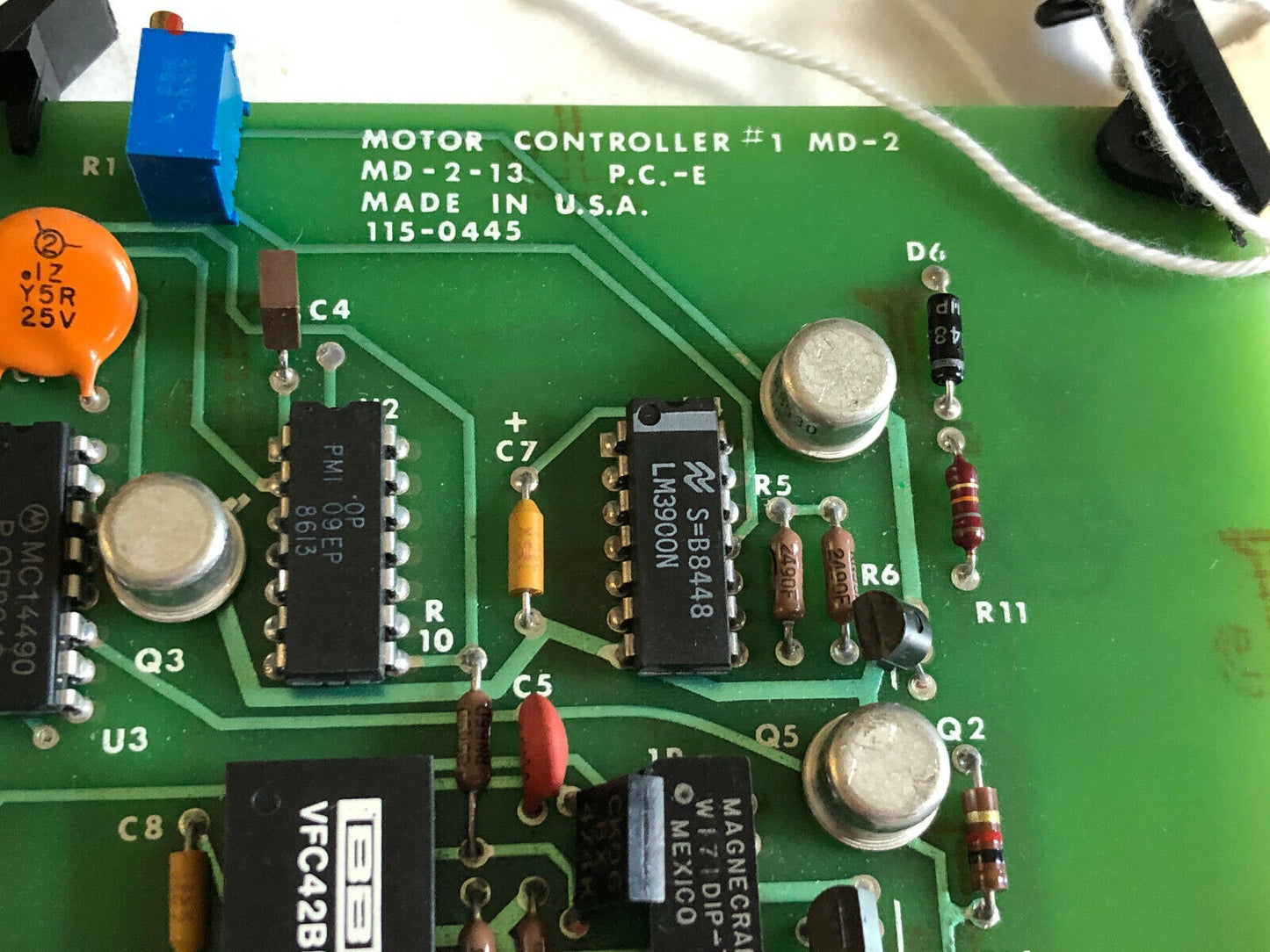 Acrison 115-0445, Md Ii Plc Control Board Md-2-13 Motor Controller,Ar