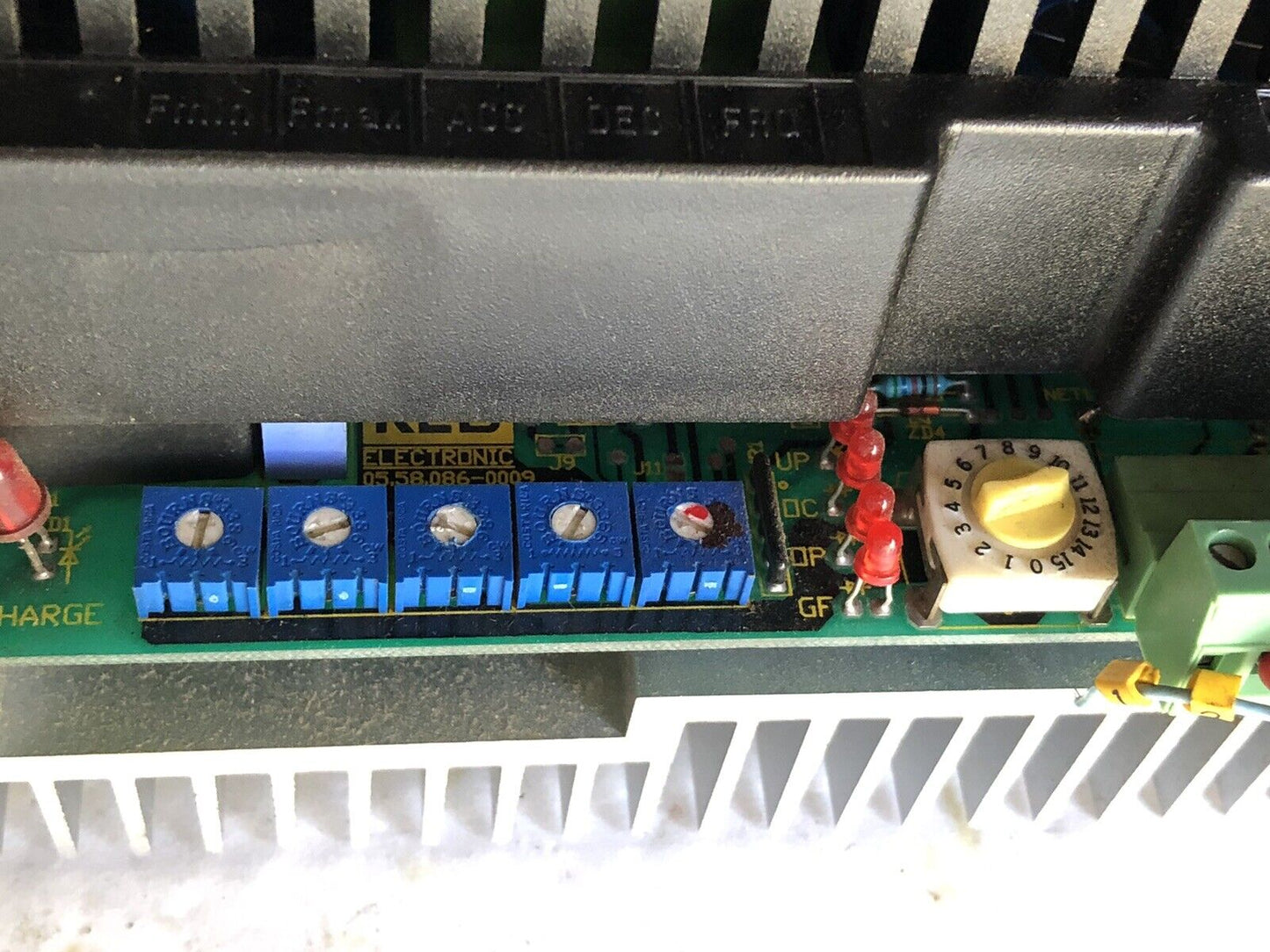 Keb Combivert Inverter/Drive 91140225, 5-Phase,220/240V,0.55Kw,06.58.200-1229,Tk