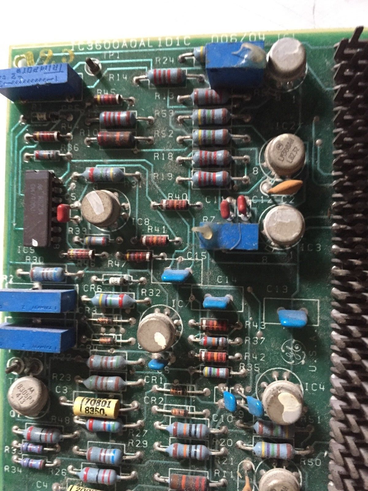 Ge Ic3600aoal1d1c,Fanuc Ic3600a0al1d1c Op Amplifier Board,Ea
