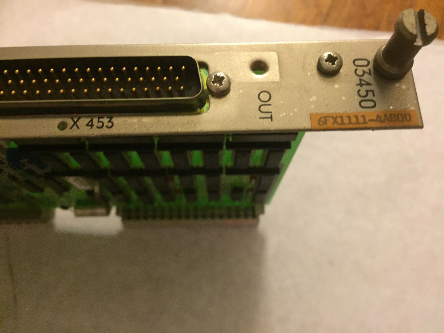 Siemens 6Fx1111-4Ab00,Siemens 03450 I/O Interface Module 8Mhz,Cz