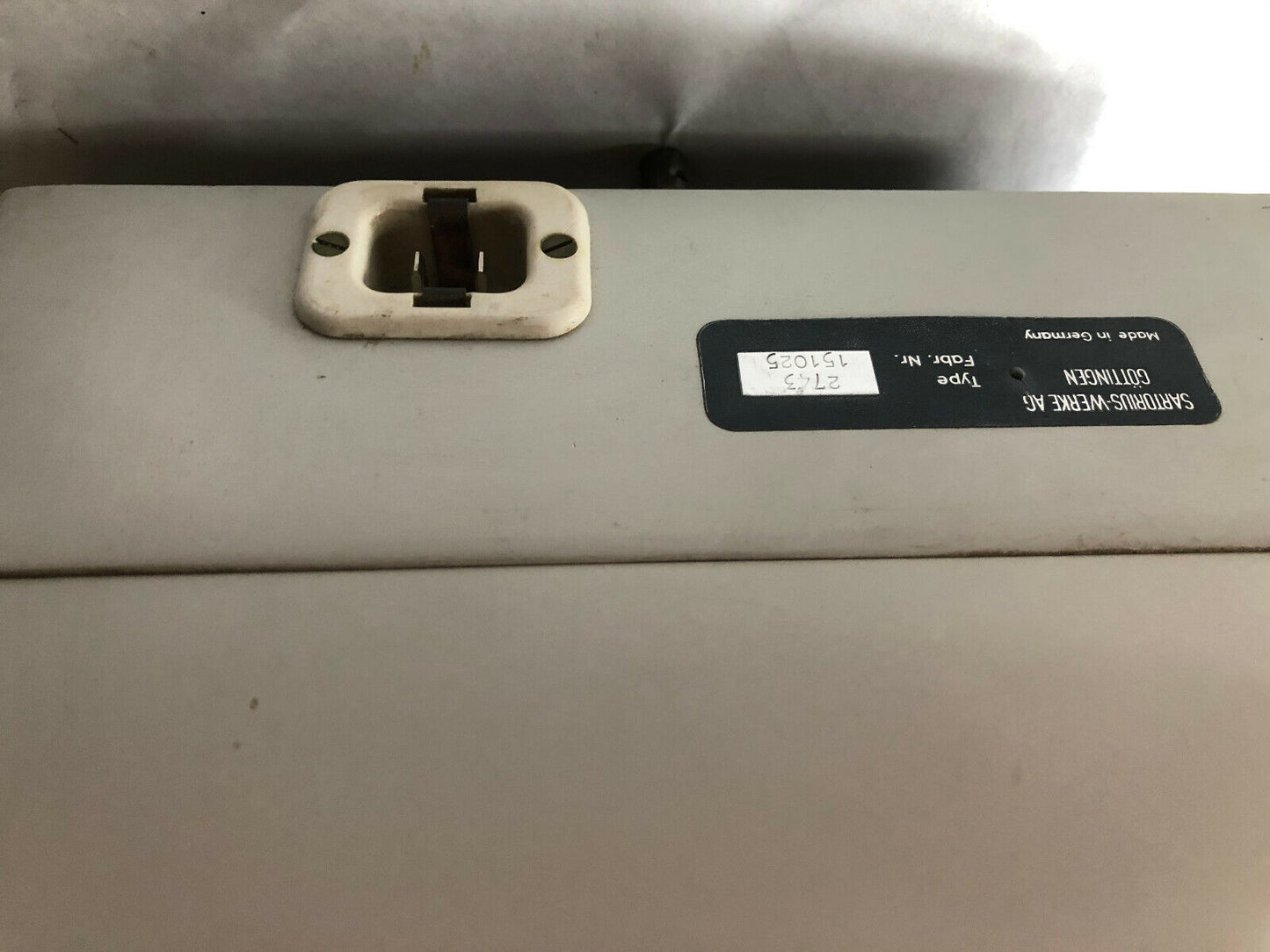 Sartorius 2743 Balance Lab Scale,151025,Sartorius-Werke Ag,72 60 090-8,2743,Aq